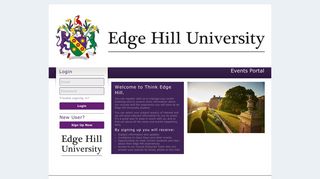Login - Edge Hill University