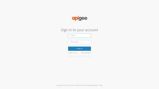 Sign in - Apigee