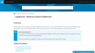 EdgeRouter - Beginners Guide to EdgeRouter – Ubiquiti Networks ...