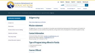 Edgenuity - Florida Department Of Education