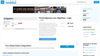 Visit Portal.edgewave.com - EdgeWave - Login.