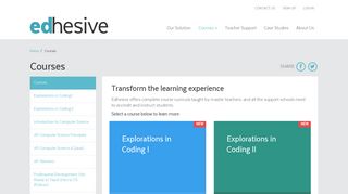 Courses - Edhesive