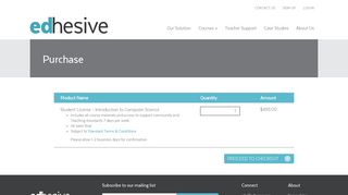 student license - Edhesive