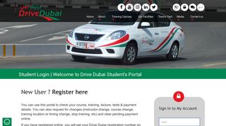 Drive Dubai Student Login