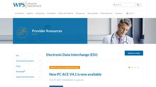 Electronic Data Interchange (EDI) | WPS Health Insurance