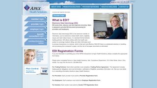 Apex Health Solutions | EDI Information