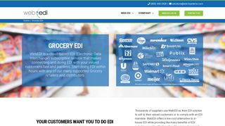 Grocery EDI | WebEDI by Edict Systems
