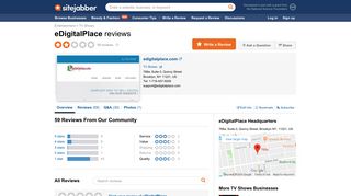 eDigitalPlace Reviews - 59 Reviews of Edigitalplace.com | Sitejabber