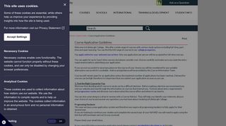 Course Application Guidelines - Edinburgh College