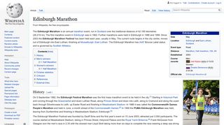 Edinburgh Marathon - Wikipedia
