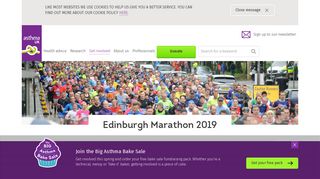 Edinburgh Marathon 2019 | Asthma UK