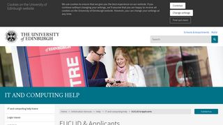 EUCLID & Applicants | The University of Edinburgh