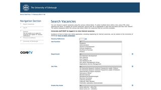 Search Vacancies - The University of Edinburgh