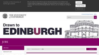 Jobs | The University of Edinburgh