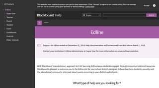 Edline | Blackboard Help