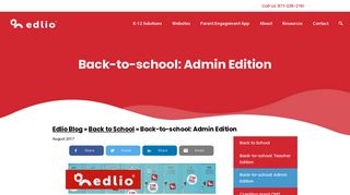 Back-to-school: Admin Edition - Edlio