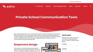Private School Website Solutions - Powered by Edlio