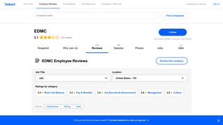 EDMC Employee Reviews - Indeed