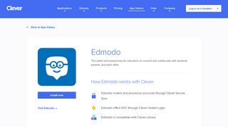 Edmodo - Clever application gallery | Clever