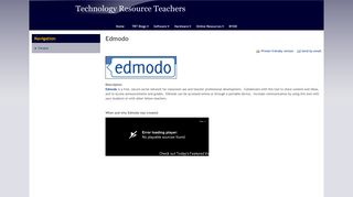 Edmodo | Technology Resource Teachers