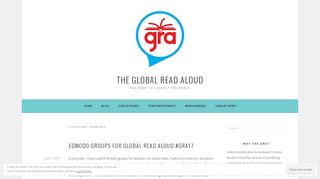 Edmodo – The Global Read Aloud