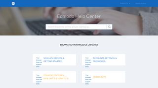 Edmodo Help Center