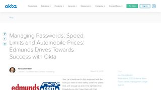 Managing Passwords, Speed Limits and Automobile Prices: Edmunds ...