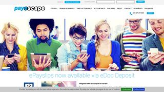 ePayslips now available via eDoc Deposit - Payescape