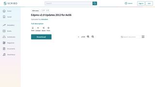 Edpms v2.0 Updates 2012 for Ao56 | Web Browser | Double Click