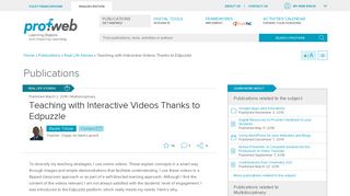 Teaching with Interactive Videos Thanks to Edpuzzle | Profweb