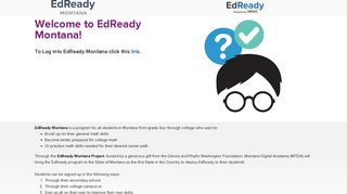 EdReady™ Application Home