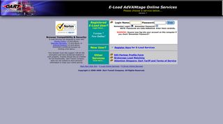 E-Load AdVANtage Online Services - Dart Transit Company