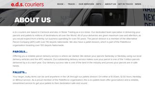 About Us | e.d.s couriers