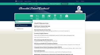 Staff Resources / Staff Resources - Chewelah School District