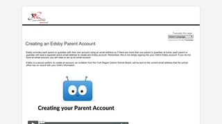 Pages - Creating an Edsby Parent Account - yrdsb