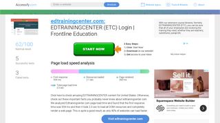 Access edtrainingcenter.com. EDTRAININGCENTER (ETC) Login ...