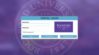 PortalGuard - Portal Login - Rockford University