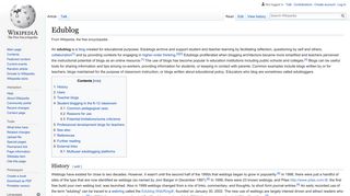 Edublog - Wikipedia