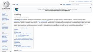 Edublog - Wikipedia