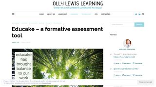 Educake – a formative assessment tool – Olly Lewis Learning