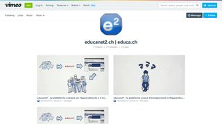 educanet2.ch | educa.ch on Vimeo