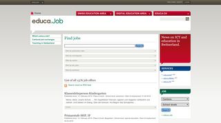 educa.Job - Educa.ch