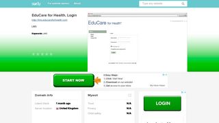 lms.educareforhealth.com - EduCare for Health. Login - Lms Edu Care ...