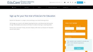 FREE Trial of EduCare for Education | EduCare - Training Courses