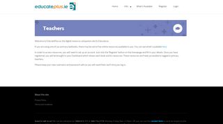 Teachers | educateplus
