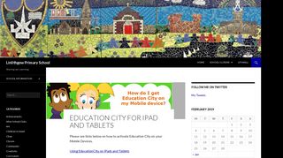 Education City for iPad and Tablets | Linlithgow Primary School