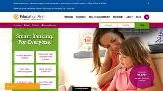 Education First Federal Credit Union: Bank Services in Beaumont, TX