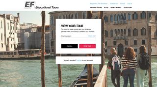 View your tour - EF Educational Tours