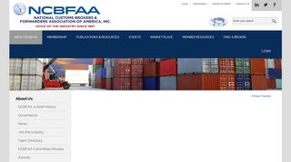 Logistics Educational Interface - ncbfaa