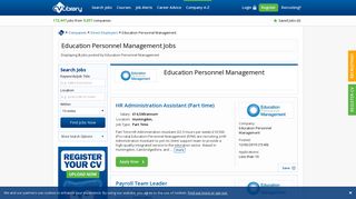Latest Education Personnel Management jobs - UK's leading ...